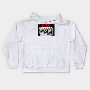 Blood Manga Cover Kids Hoodie